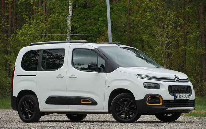 Citroen Berlingo cena 71500 przebieg: 157000, rok produkcji 2021 z Kętrzyn małe 781